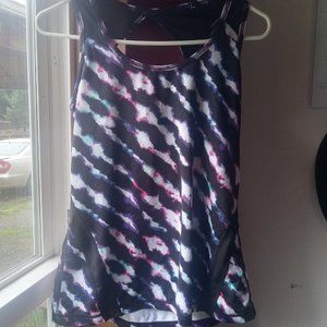 Ideology Athletic Bra Tank Top, O-Back Opening